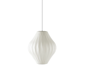 NELSON PEAR CRISSCROSS BUBBLE - Polymer pendant lamp _ Herman Miller